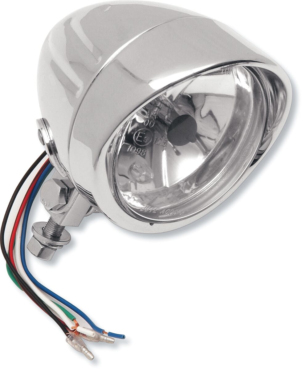 DRAG SPECIALTIES 20-6010GD Luce ausiliaria con luce di marcia da 4-1/4″ HARLEY DAVIDSON HONDA KAWASAKI