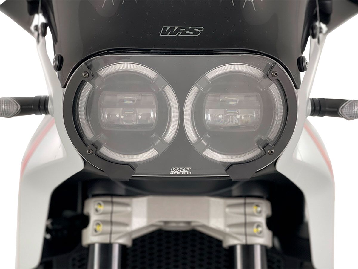 WRS DU027T Protezione faro CLEAR DUCATI DESERT X 950 ABS 22>24