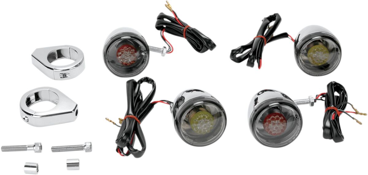 DRAG SPECIALTIES 12-0212 Kit indicatori di direzione LED custom stile Deuce