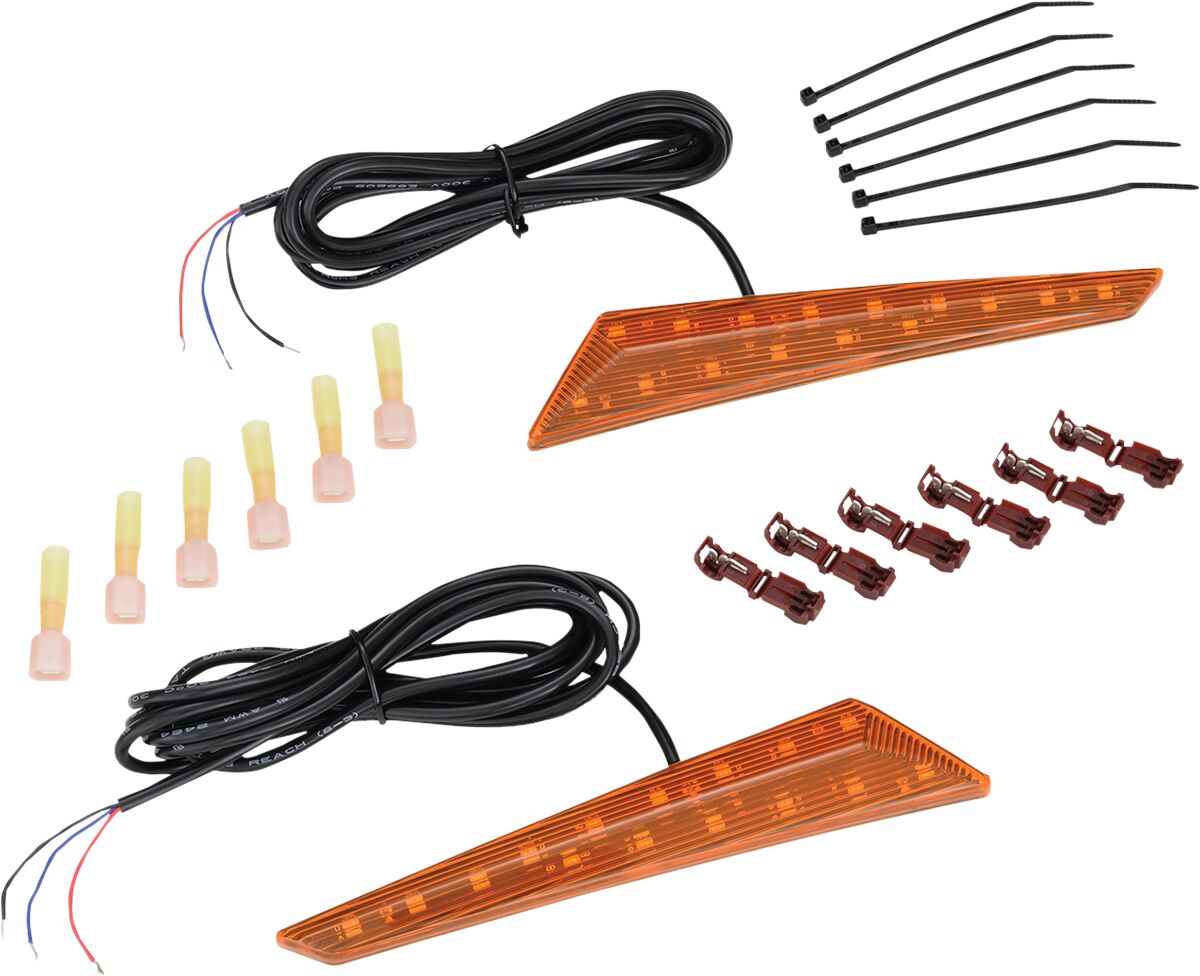 SHOW CHROME 41-206A Indicatori di direzione a LED per specchietti CAN AM (BRP) SPYDER 1330 F3-T Limited 19>22