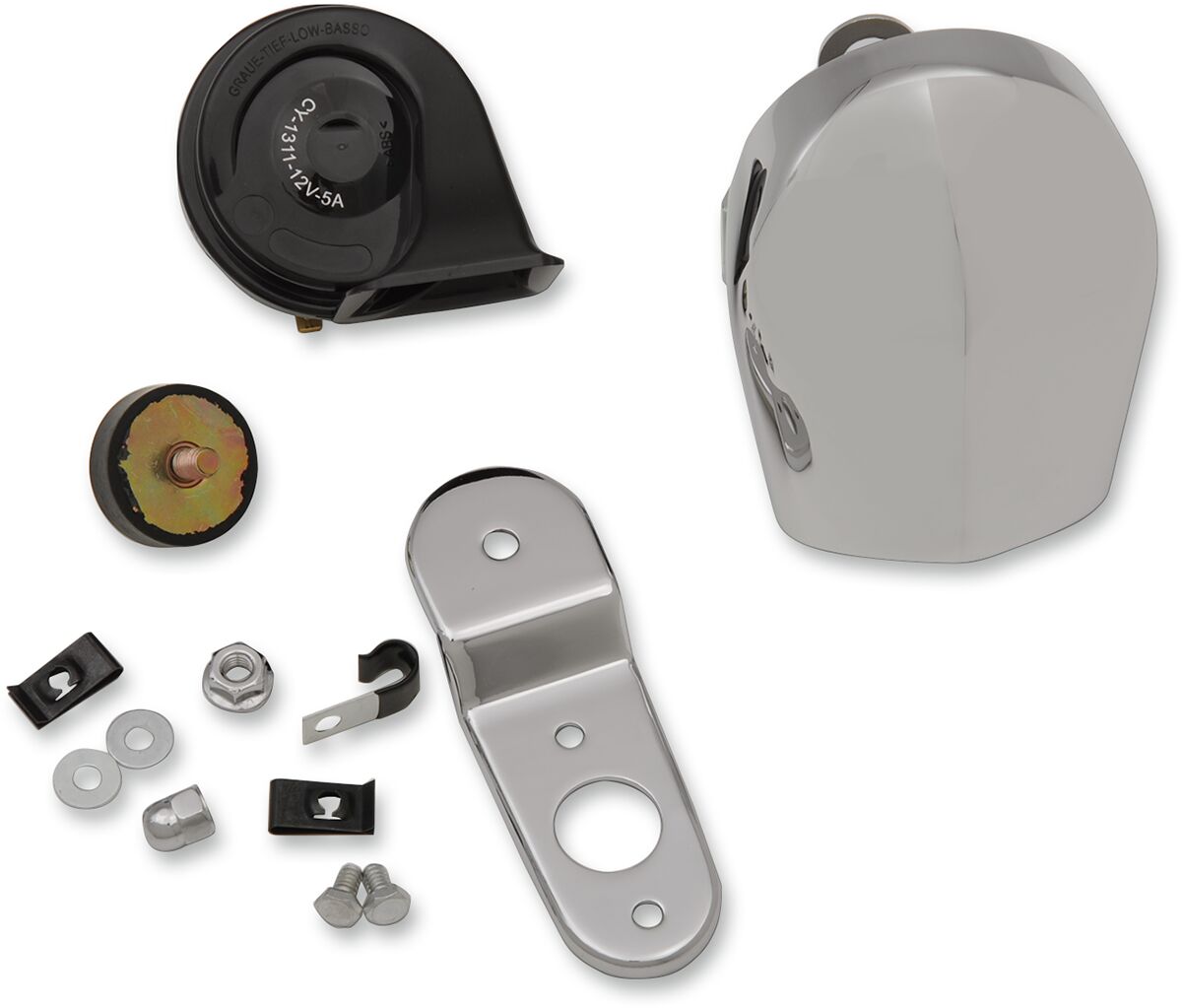 DRAG SPECIALTIES E11-6167 Kit clacson elettrico Harley Davidson FLFBS 1868 ABS 2021>24