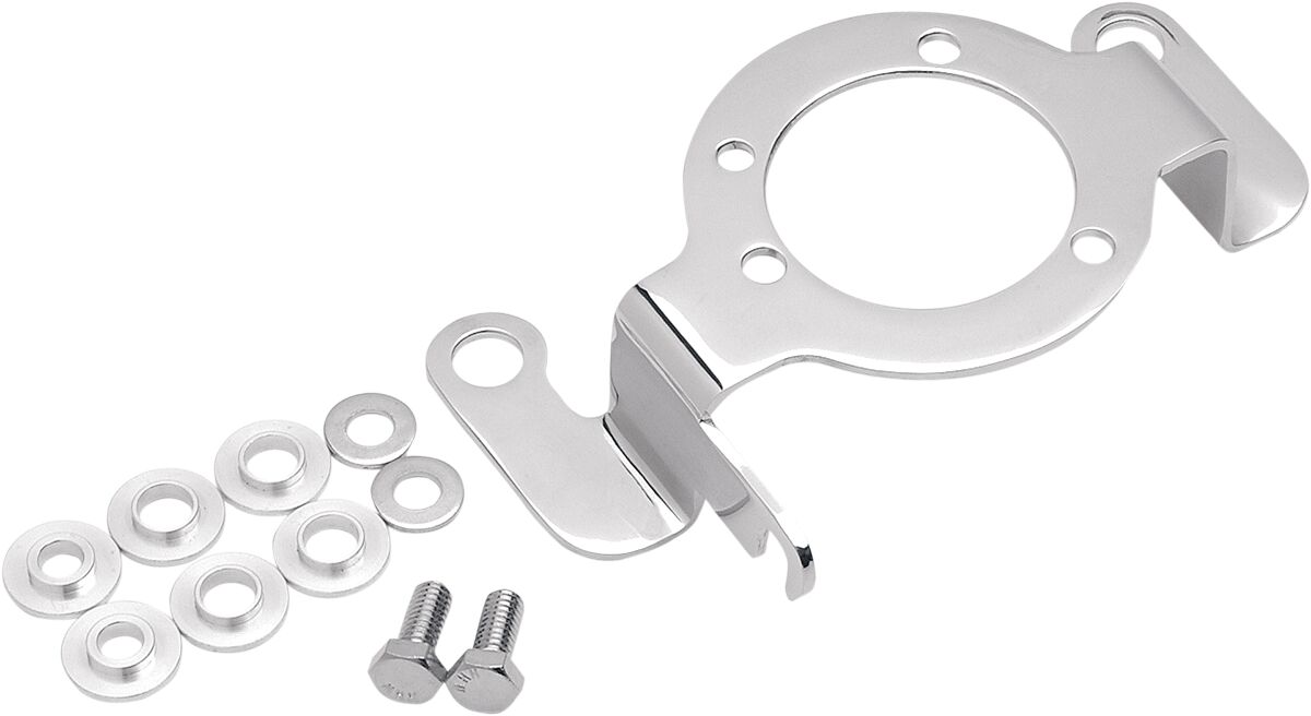 DRAG SPECIALTIES 120074-BC3 Staffa di supporto carburatore con attacco per cavo starter Harley Davidson FLHR 1450 1999>06