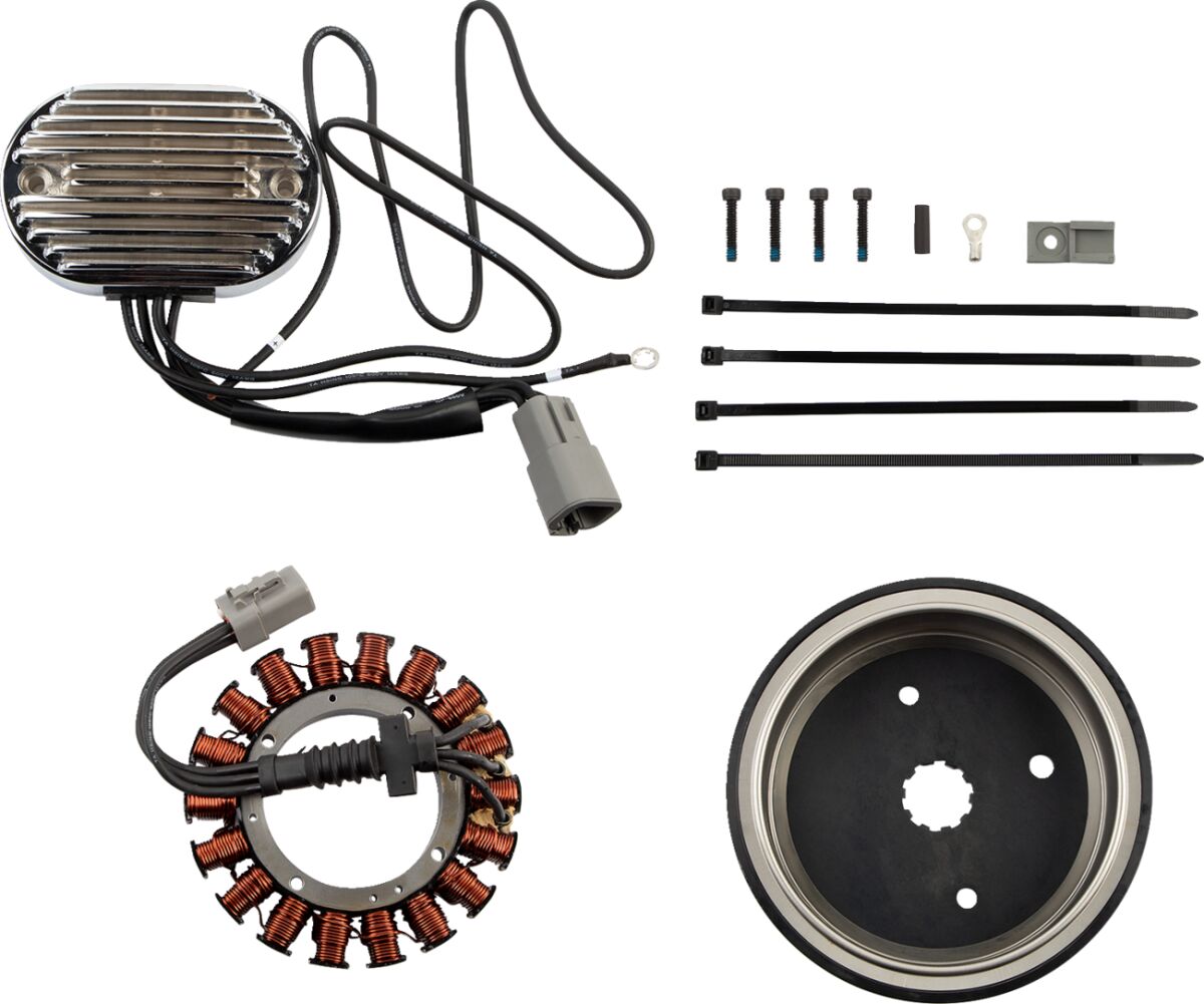 DRAG SPECIALTIES MW53-55 Sistema di carica Harley Davidson FLSTC 1450	2001>06