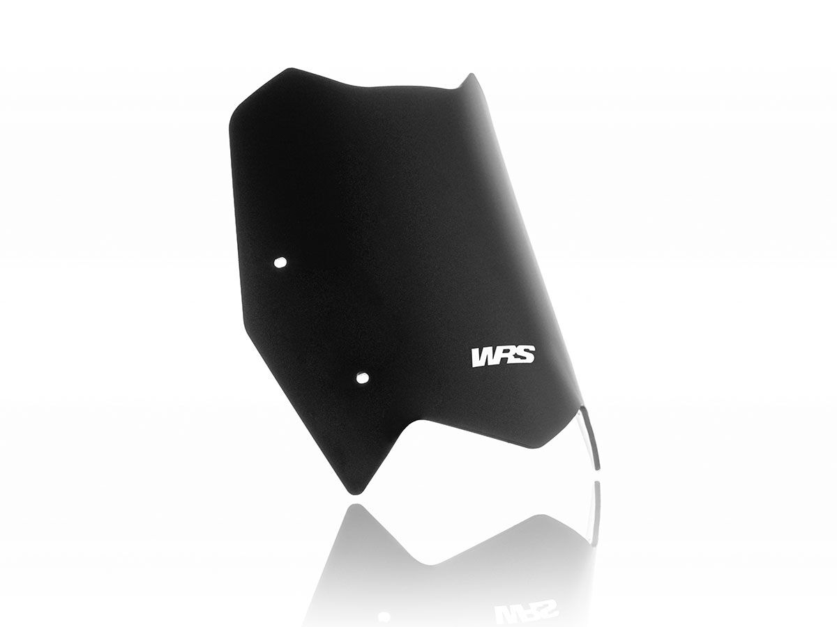 WRS YA017NO Cupolino MATT BLACK 23,5CM  YAMAHA XTZ 700 D Tenere 700 World Raid 19>24