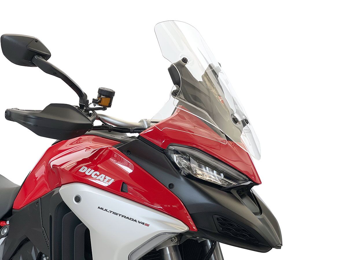 WRS DU017T Cupolino CLEAR 52CM DUCATI MULTISTRADA V4 1200 ABS 21>24