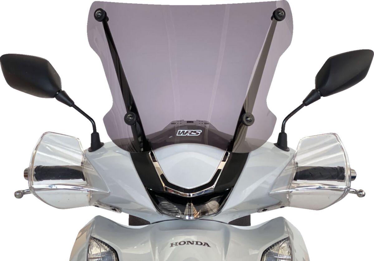 WRS HO050FS Cupolino DARK SMOKE 30CM  HONDA SH 125 350 I ABS 20>24