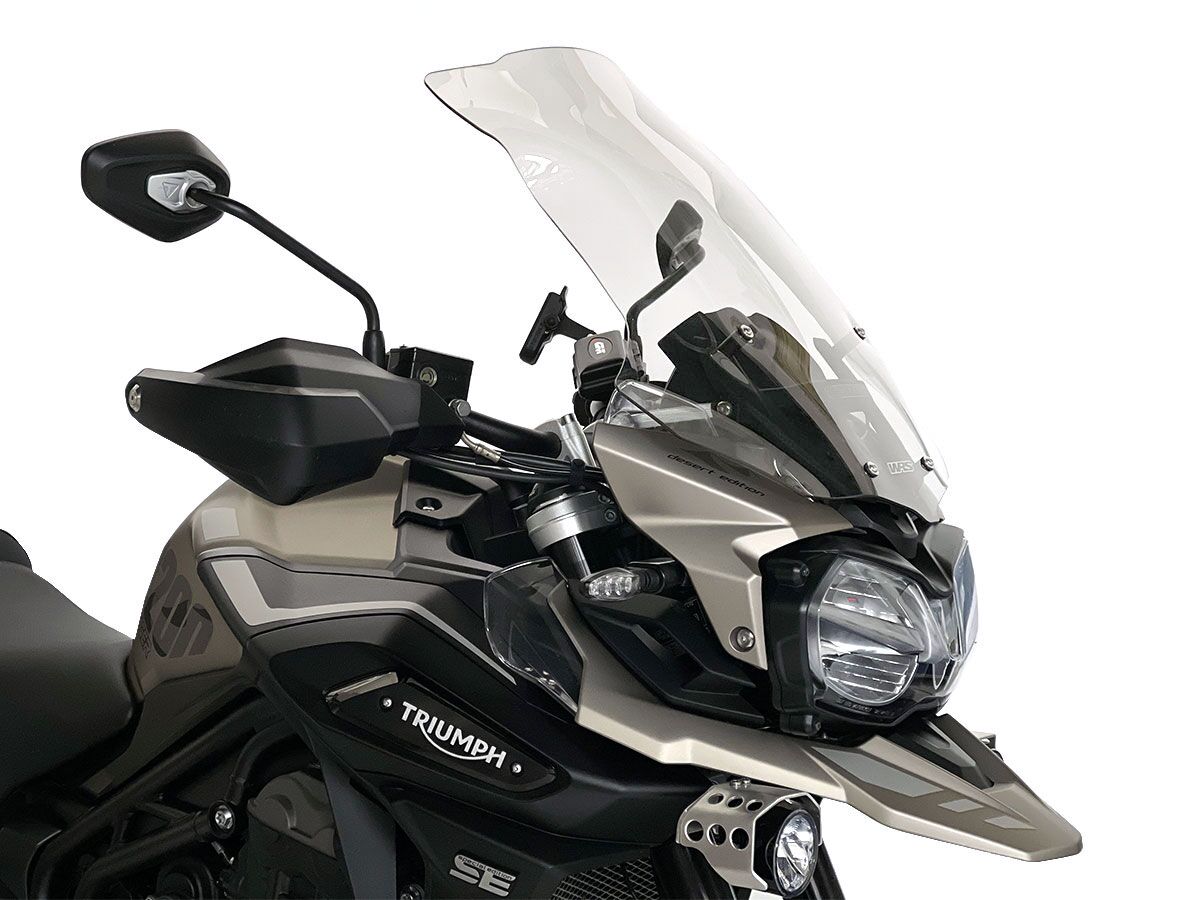 WRS TR002T Cupolino CLEAR 59CM TRIUMPH TIGER EXPLORER XR ABS 16>20
