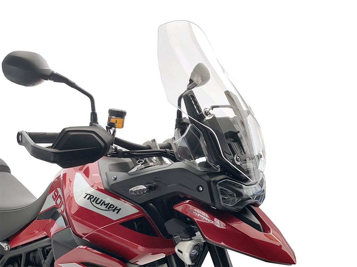 WRS TR003T Cupolino CLEAR 54CM TRIUMPH TIGER 850 ABS Sport 20>24