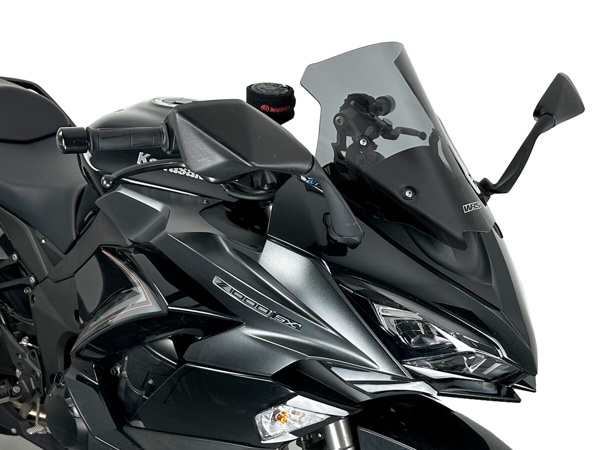 WRS KA016FS Cupolino DARK SMOKE 32CM KAWASAKI Ninja 1000 SX ABS 17>23