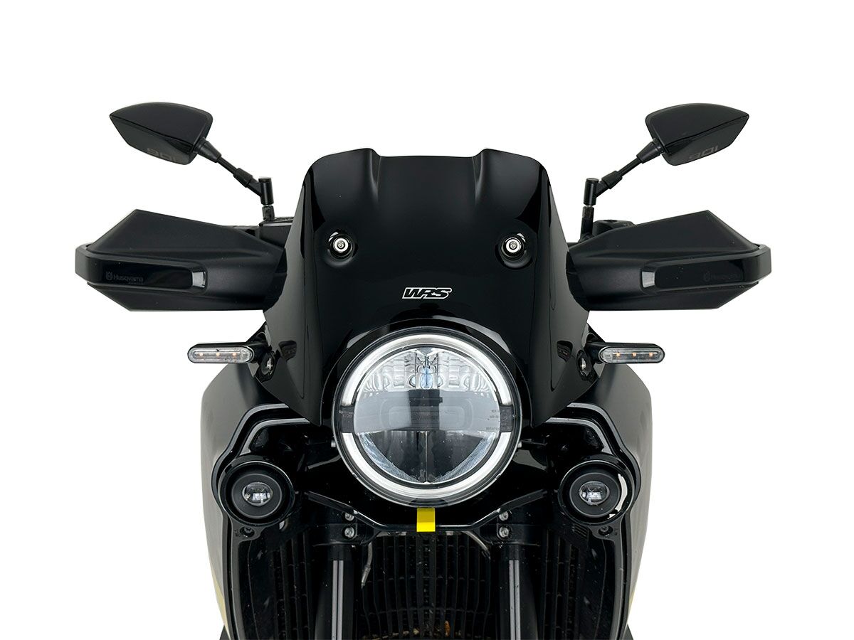 WRS HU003NL Cupolino GLOSSY BLACK 18,5CM HUSQVARNA NORDEN 901 EXPEDITION ABS 22>24