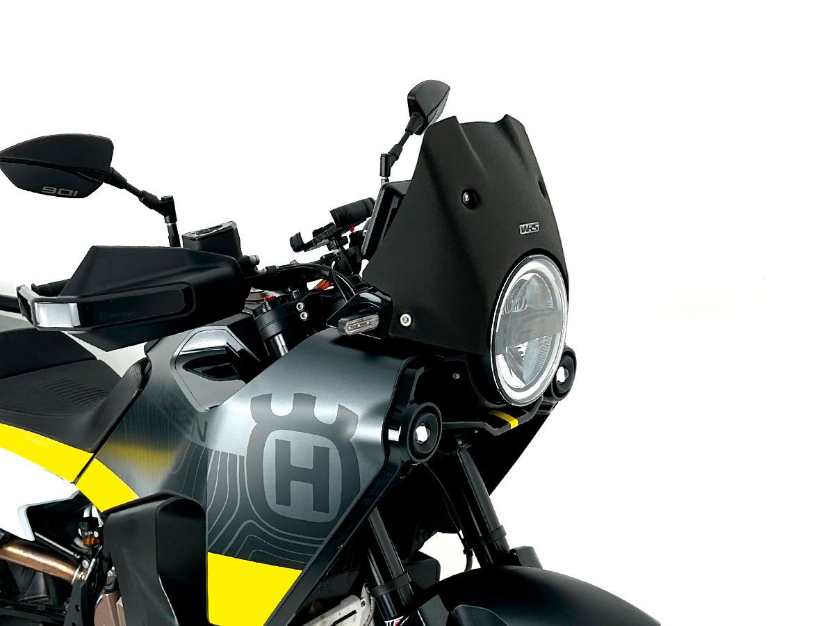 WRS HU003NO Cupolino MATT BLACK 18,5CM HUSQVARNA NORDEN 901 EXPEDITION ABS 22>24