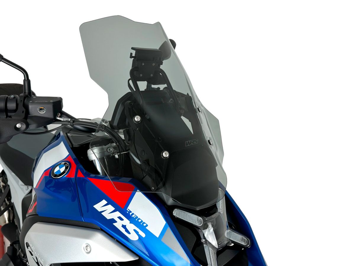 WRS BM084F Parabrezza SMOKE 53CM BMW R 1300 GS ABS Trophy 23>25