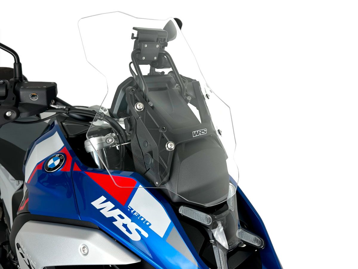 WRS BM085T Parabrezza CLEAR 48,5CM BMW R 1300 GS ABS Trophy 23>25