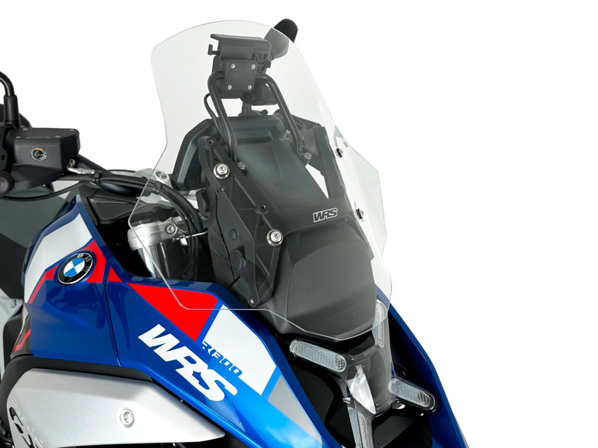 WRS BM086T Parabrezza CLEAR 45CM BMW R 1300 GS ABS Trophy 23>25