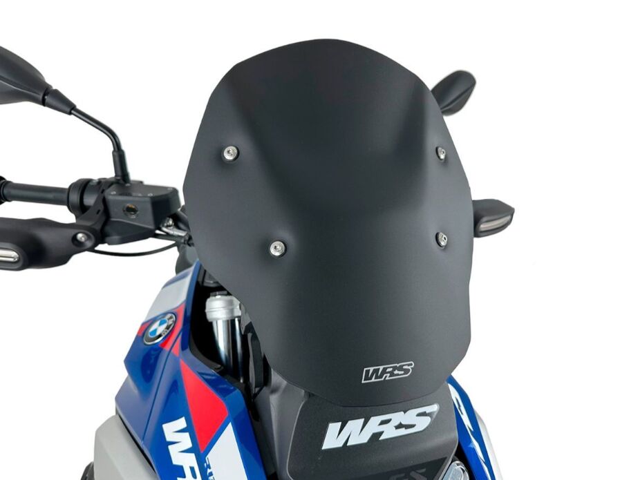 WRS BM093NO Cupolino MATT BLACK 36CM BMW R 1300 GS ABS Trophy 23>25