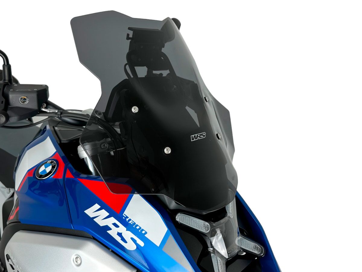 WRS BM085FS Parabrezza DARK SMOKE 48,5CM BMW R 1300 GS ABS Trophy 23>25