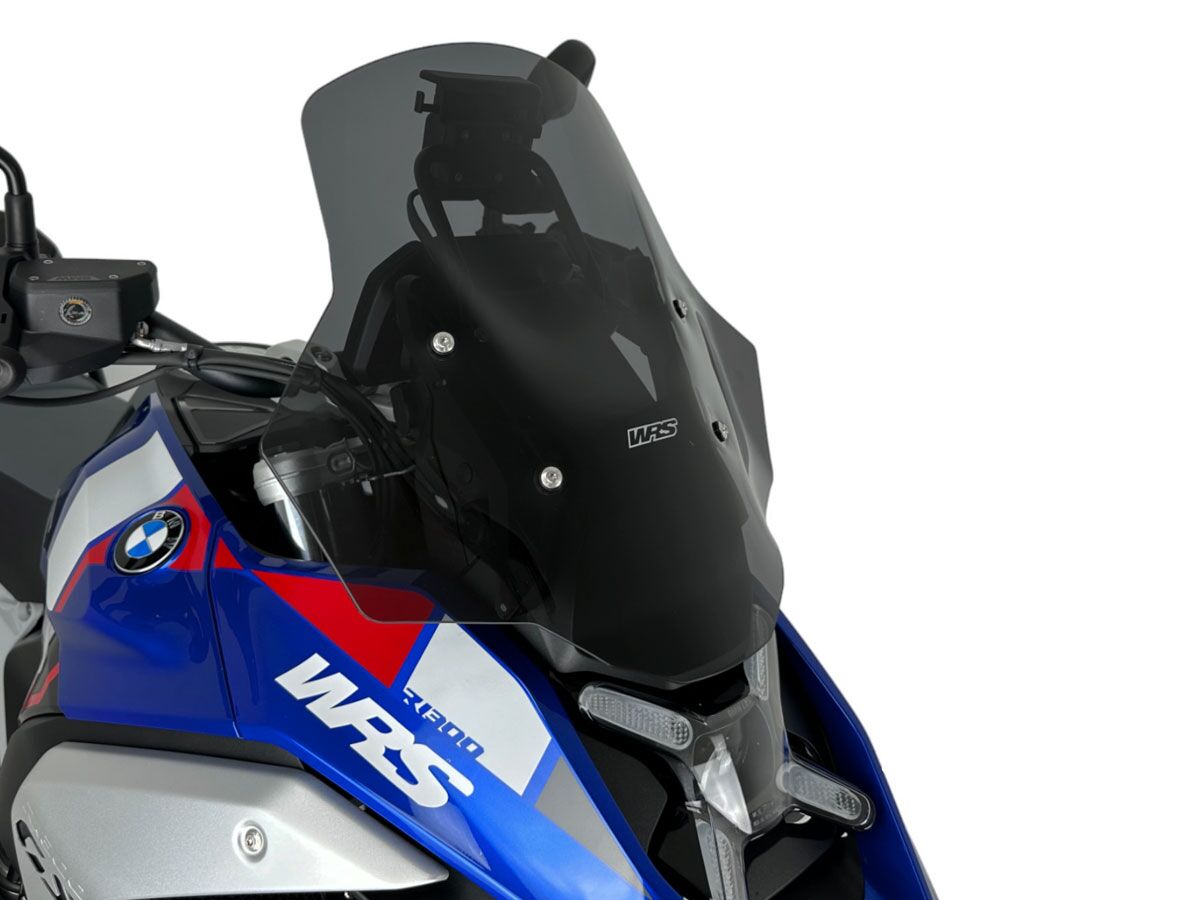 WRS BM086FS Parabrezza DARK SMOKE 45CM BMW R 1300 GS ABS Trophy 23>25
