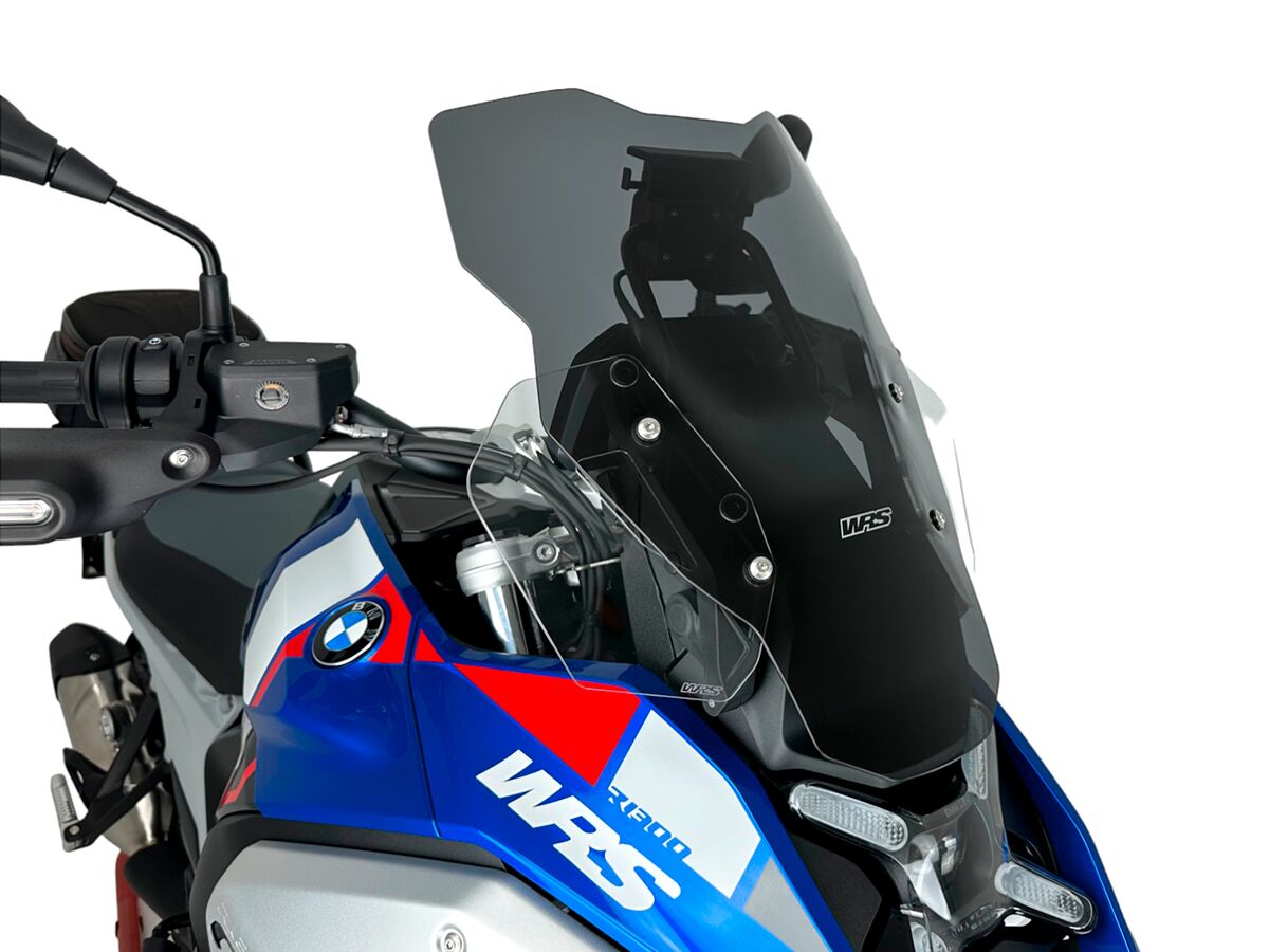 WRS  BM088FS Parabrezza DARK SMOKE 38CM BMW R 1300 GS ABS Trophy 23>25