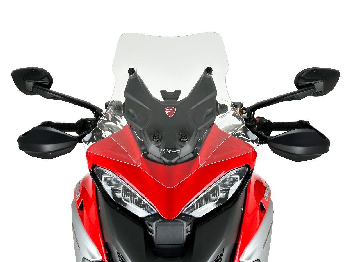 WRS  DU033T Cupolino CLEAR 46,5CM DUCATI MULTISTRADA V4 1200 ABS 21>24