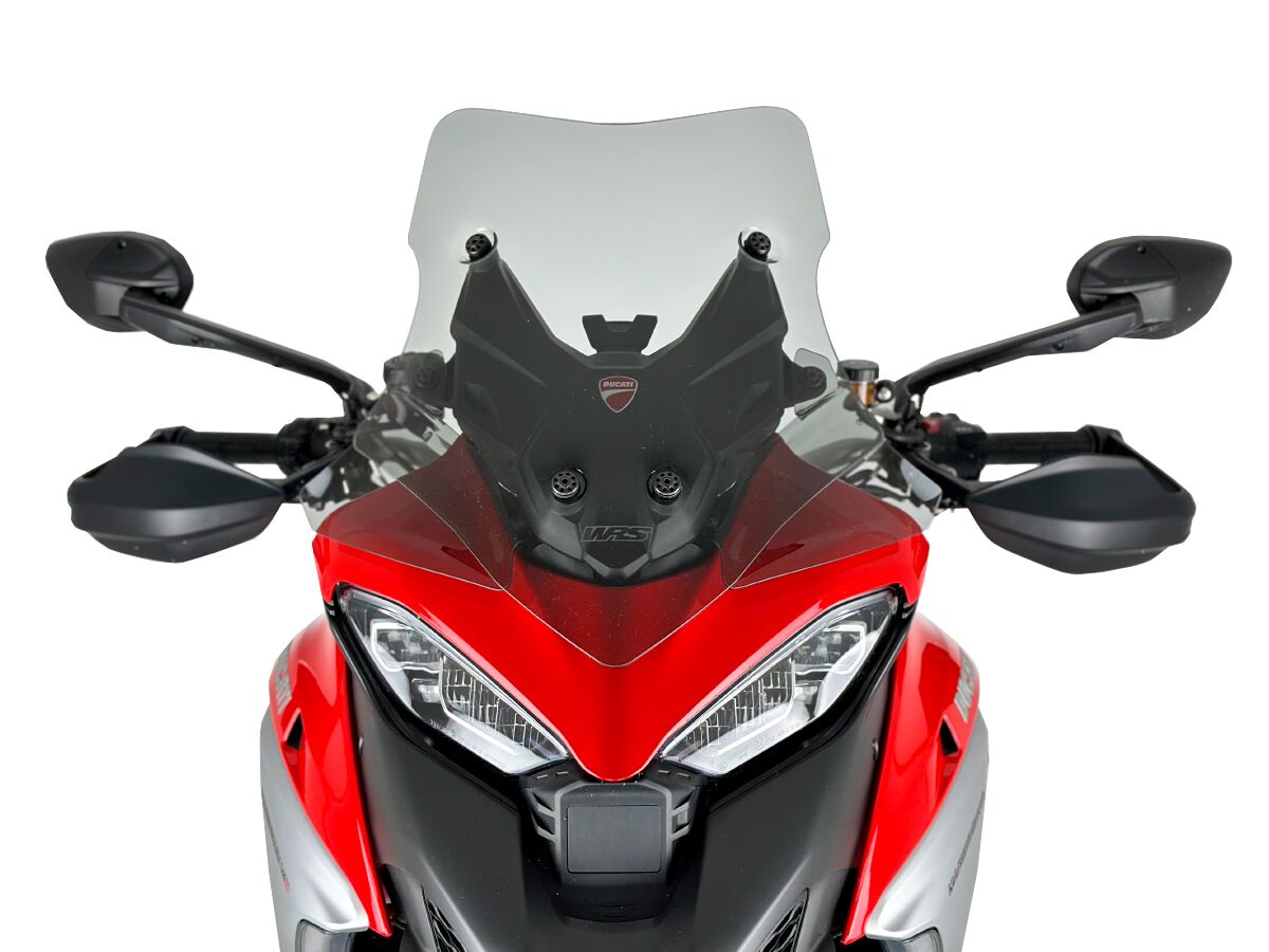WRS DU033F Cupolino SMOKE 46,5CM DUCATI MULTISTRADA V4 1200 ABS 21>24