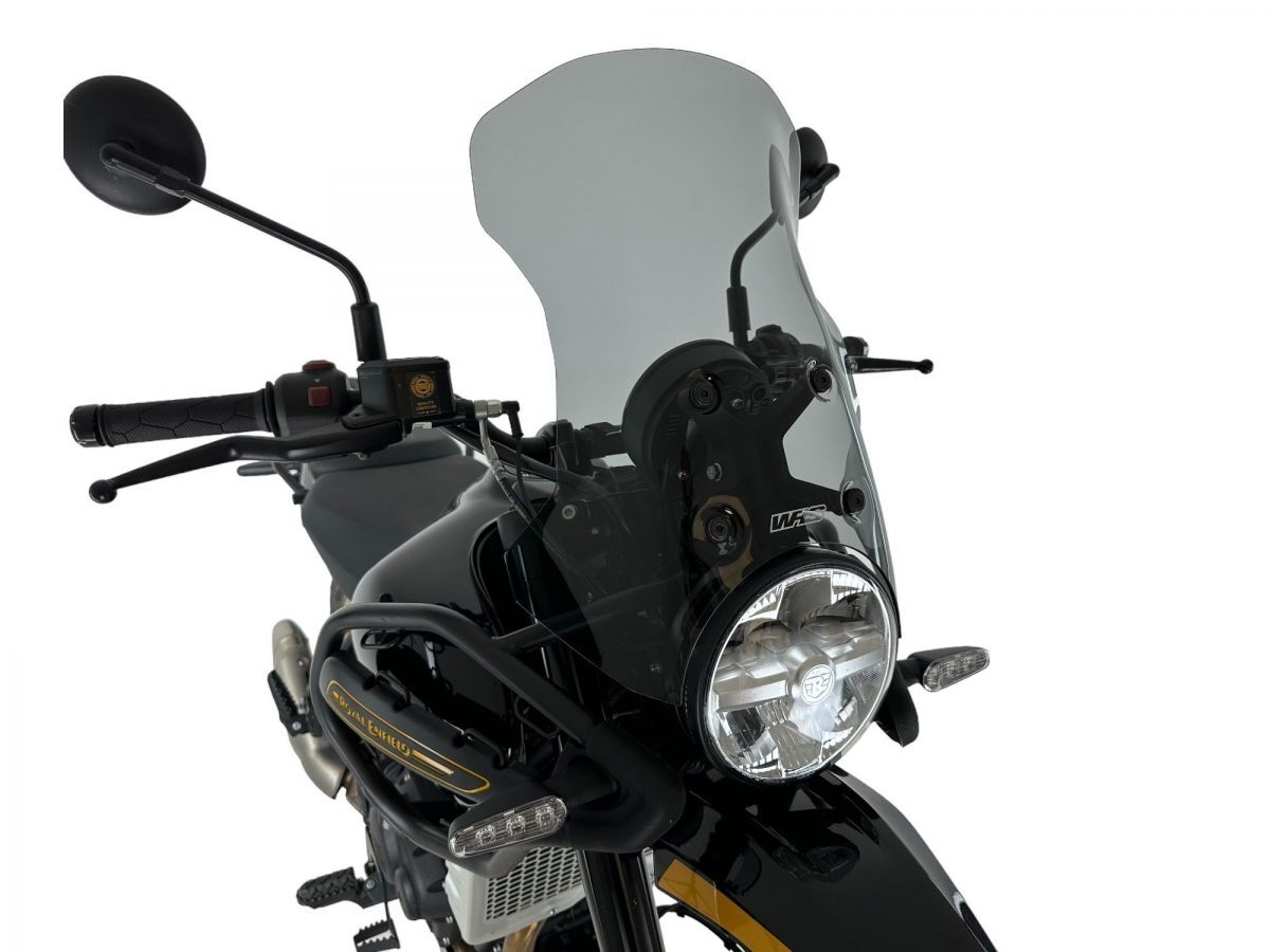 WRS RE001F Cupolino SMOKE 37,5CM ROYAL ENFIELD HIMALAYAN 450 ABS 24>25