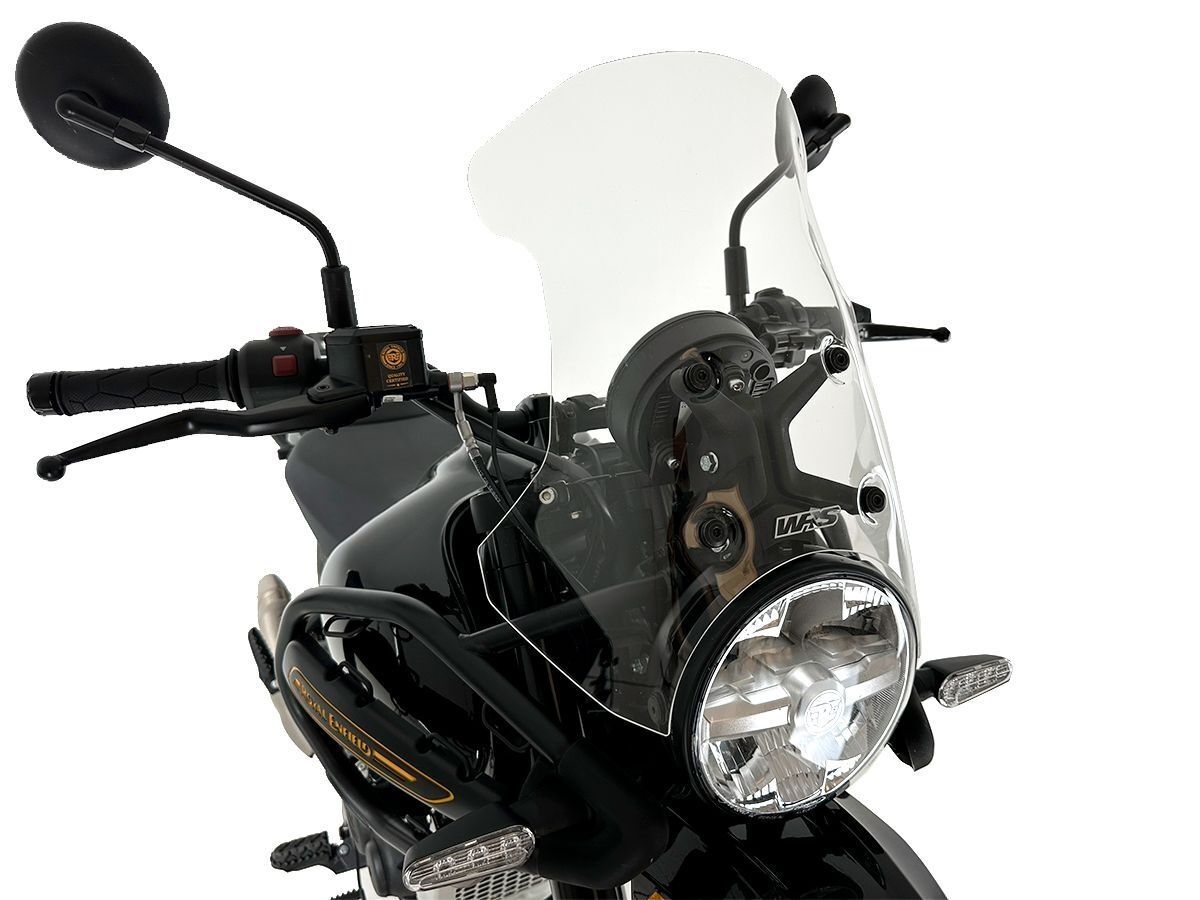 WRS RE002T Cupolino CLEAR 32,5CM ROYAL ENFIELD HIMALAYAN 450 ABS 24>25