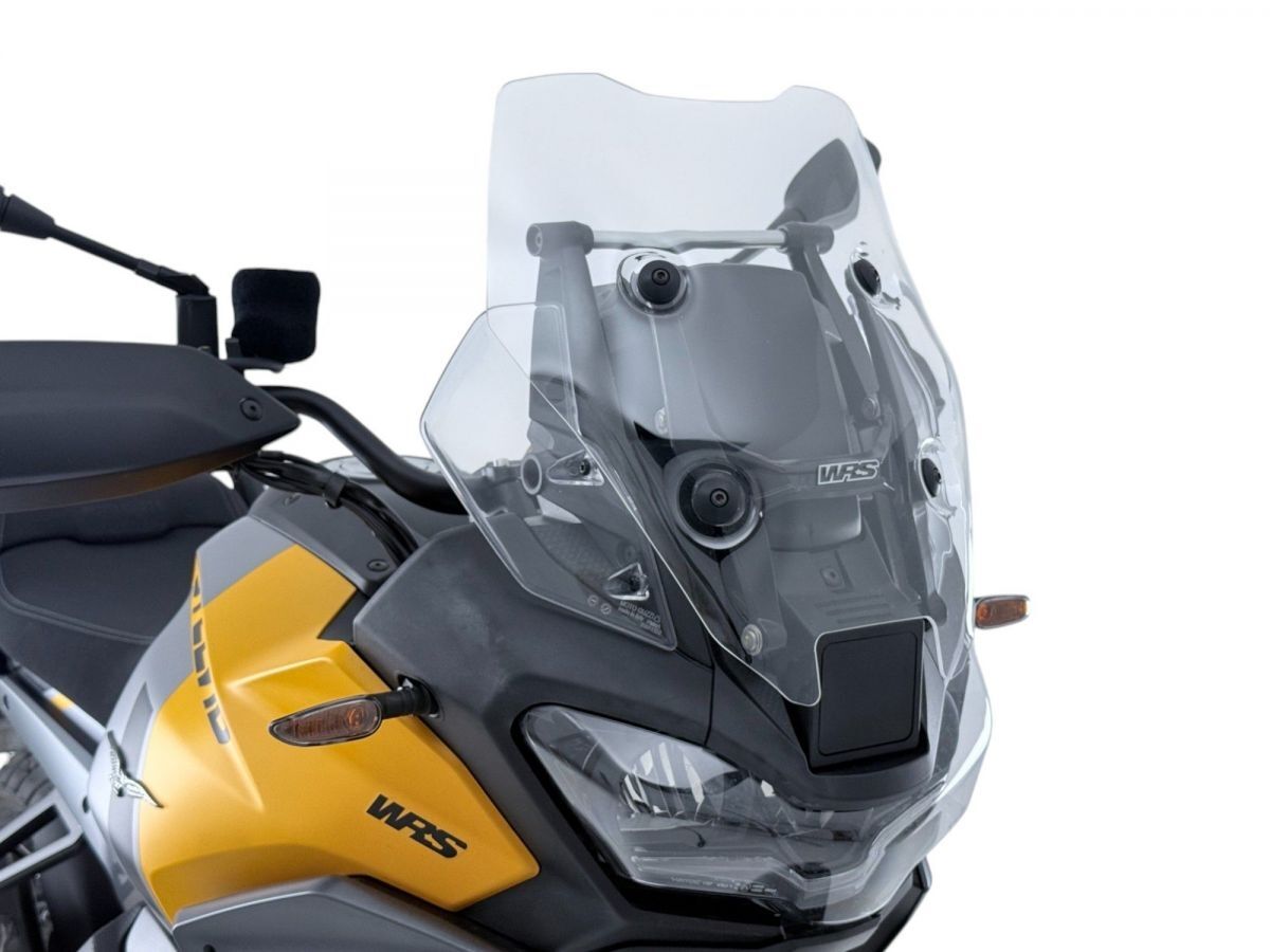 WRS MG003T Cupolino Sport con radar CLEAR 48CM MOTO GUZZI STELVIO 1000 ABS 24>25