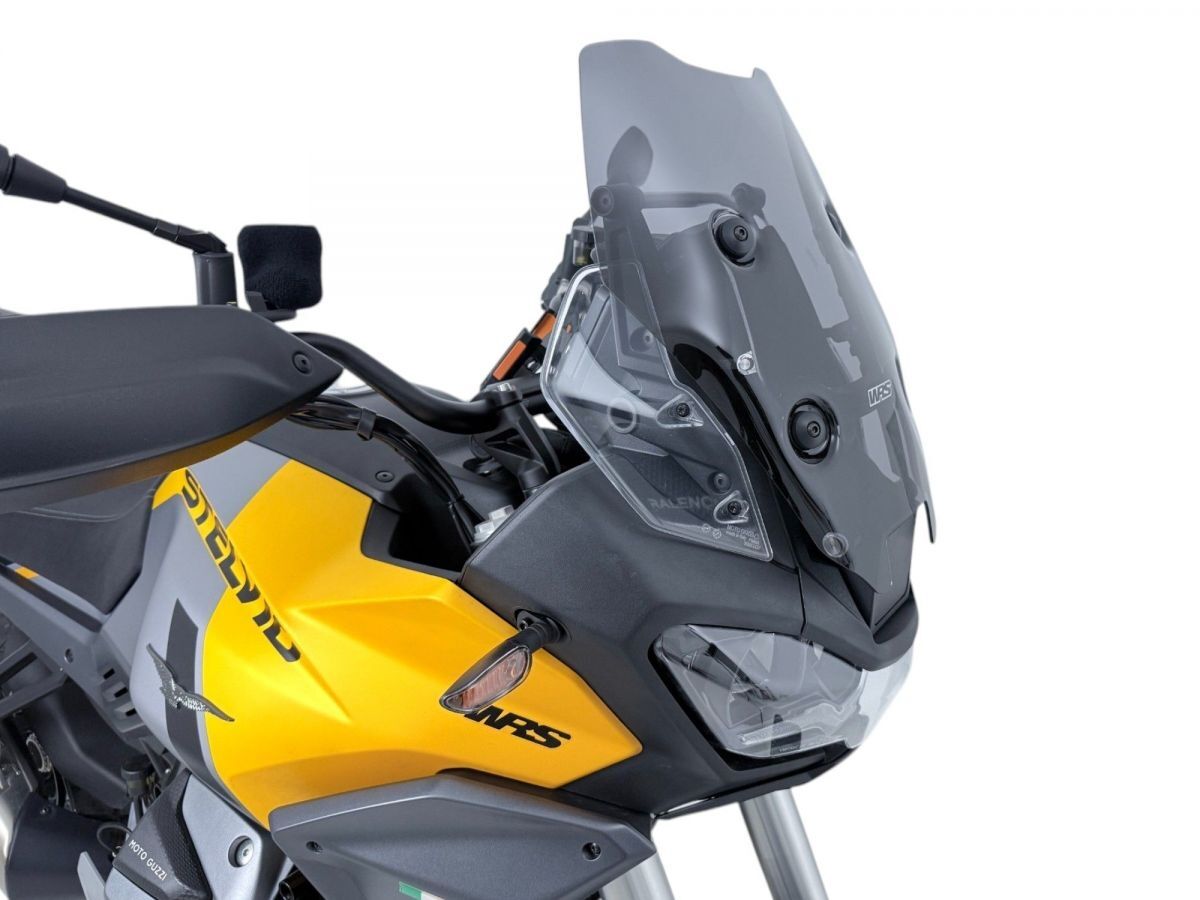 WRS MG003FS Cupolino Sport con radar DARK SMOKE 48CM MOTO GUZZI STELVIO 1000 ABS 24>25