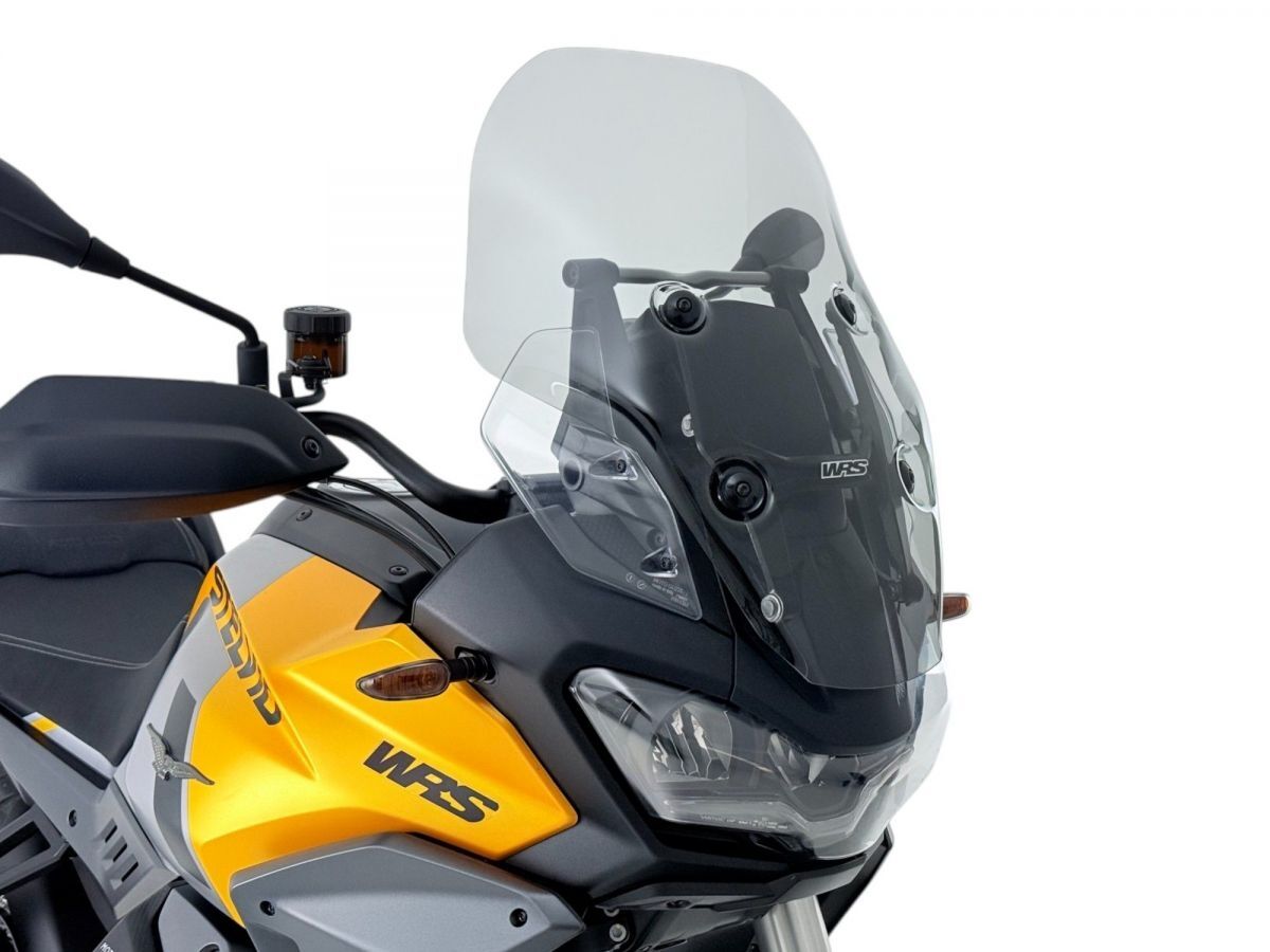 WRS MG004F Cupolino Caponord SMOKE 48CM MOTO GUZZI STELVIO 1000 ABS 24>25