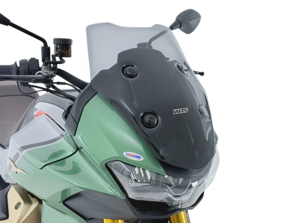 WRS MG008FS Parabrezza Touring  DARK SMOKE 40,5CM MOTO GUZZI V100 1050 MANDELLO ABS 20>24