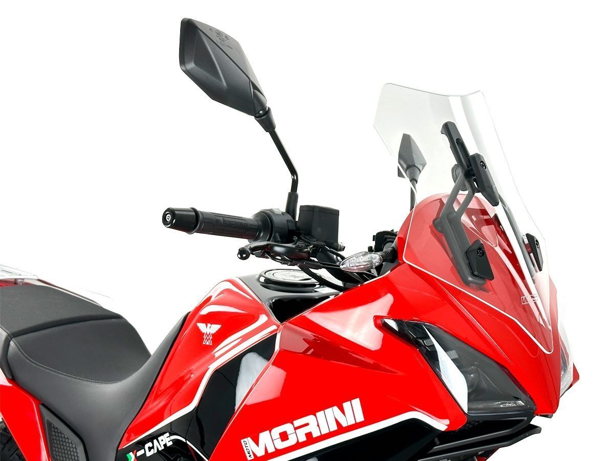 WRS MM002T Parabrezza Sport CLEAR 43CM MOTO MORINI X-CAPE 650 ABS 23>24