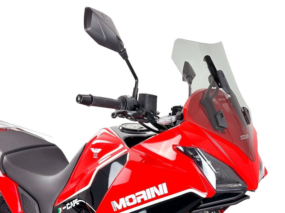 WRS MM002F Parabrezza Sport SMOKE 43CM MOTO MORINI X-CAPE 650 ABS 23>24