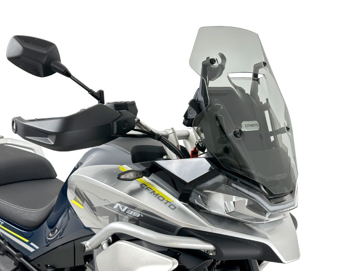 WRS CF002F Parabrezza standard SMOKE 46,5CM CF MOTO MT 800 ABS Touring 22>24