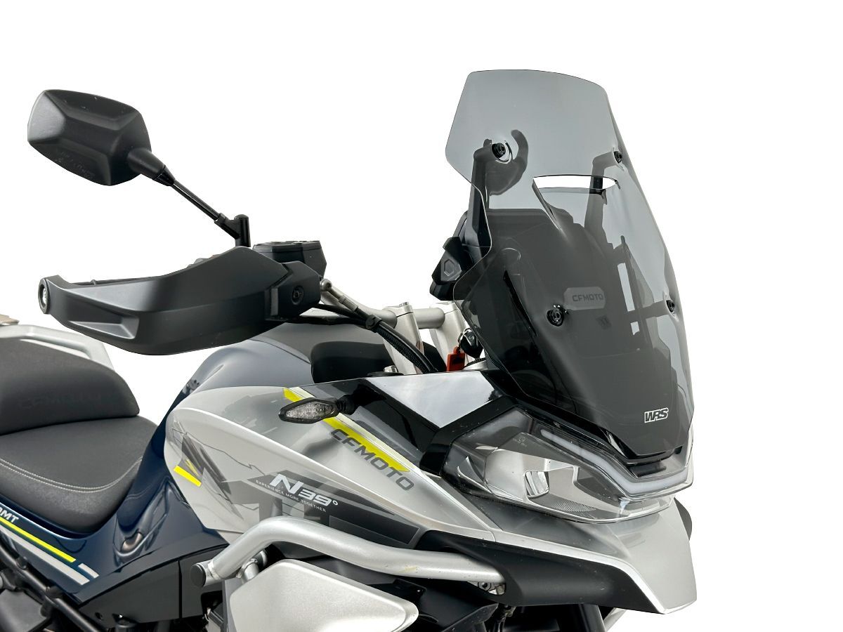 WRS CF002FS Parabrezza standard DARK SMOKE 46,5CM CF MOTO MT 800 ABS Touring 22>24