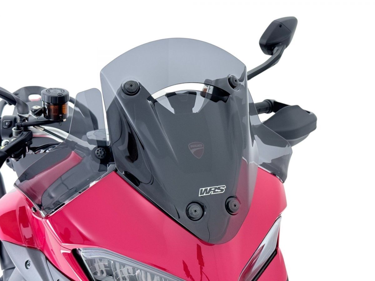 WRS DU037FS Cupolino Sport DARK SMOKE 36,5CM  DUCATI MULTISTRADA V2 900 ABS 2025