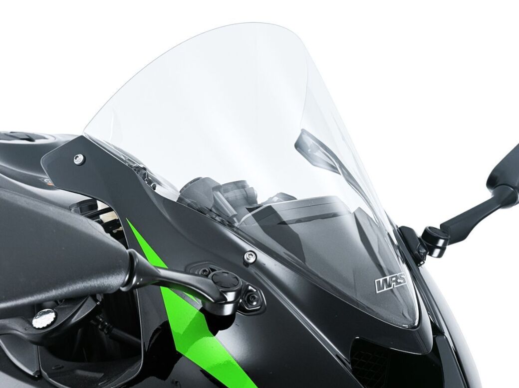 WRS KA017T Parabrezza Race clear KAWASAKI ZX-6 R 636 ABS Ninja KRT Edition 24>25