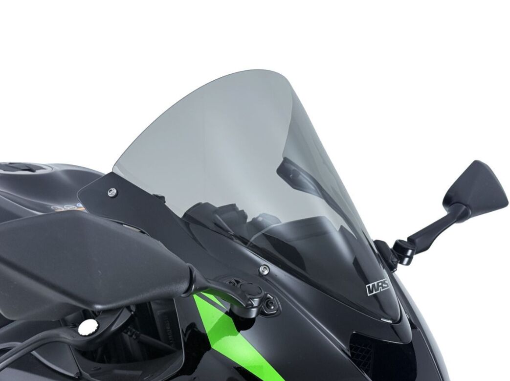WRS KA017F Parabrezza Race SMOKE  KAWASAKI ZX-6 R 636 ABS Ninja KRT Edition 24>25