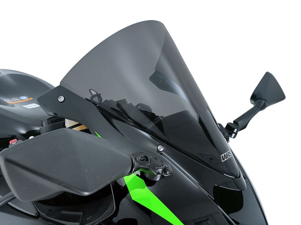 WRS KA017FS Parabrezza Race DARK SMOKE  KAWASAKI ZX-6 R 636 ABS Ninja KRT Edition 24>25