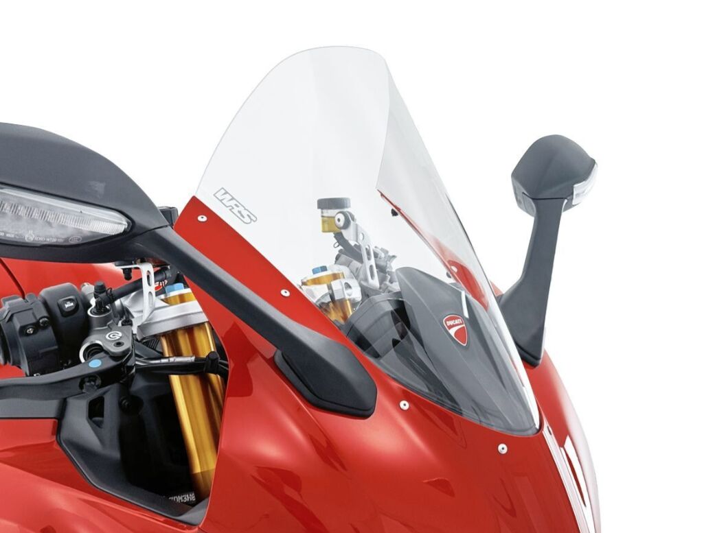 WRS DU044T Parabrezza Race CLEAR DUCATI PANIGALE V2 890 ABS 2025