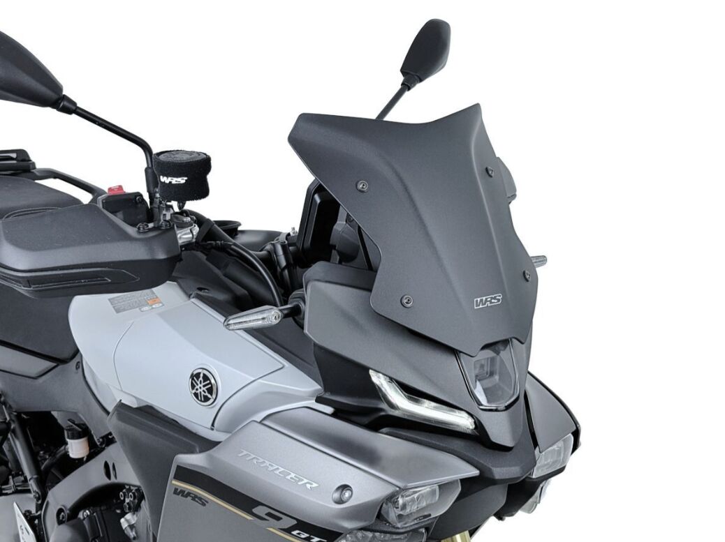WRS YA044NO Parabrezza Sport MATT BLACK 30CM YAMAHA MT-09 TR DXCS Tracer 9 GT+  2025
