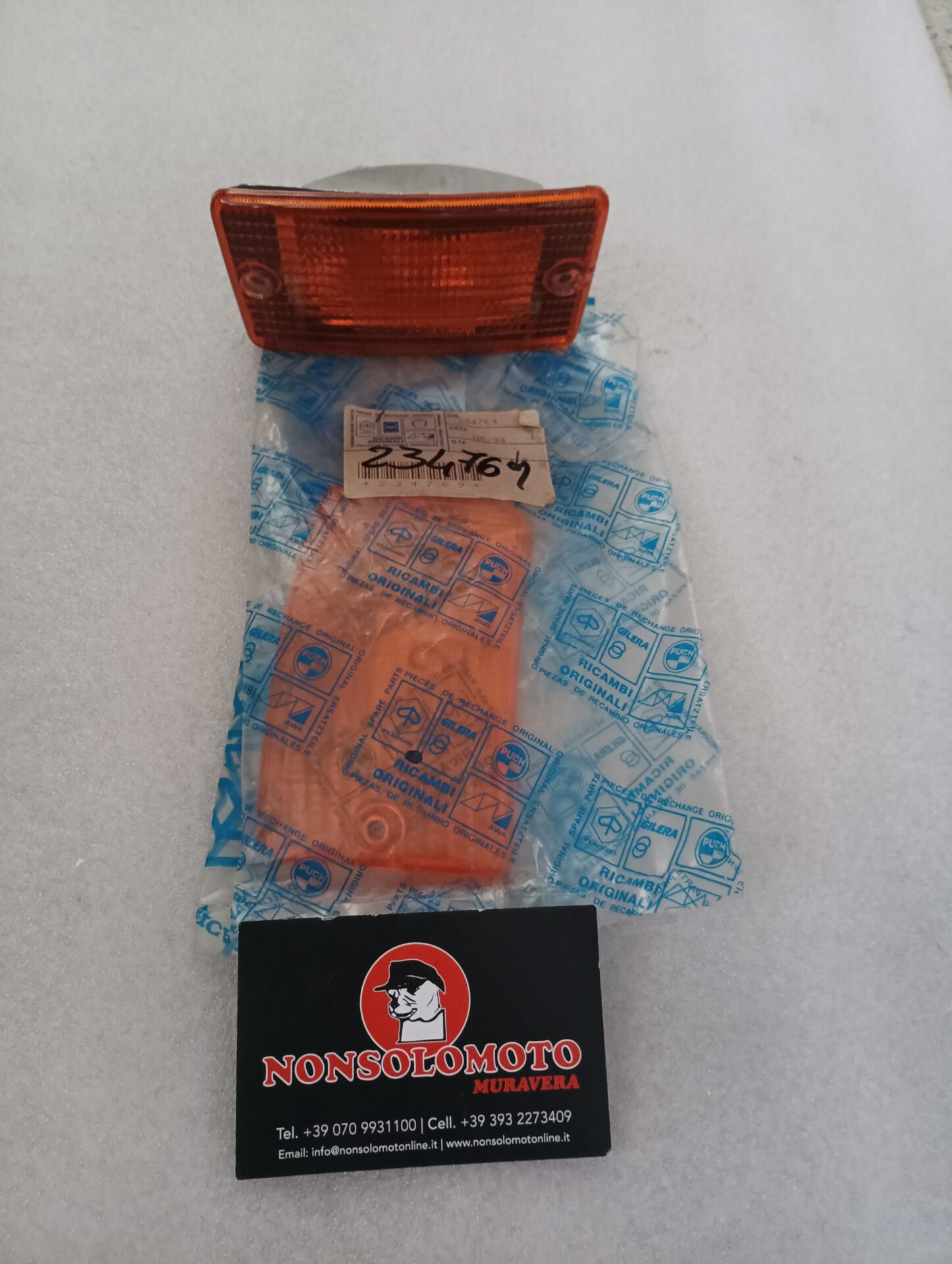GEMMA FRECCIA ANT SX  E FRECCIA PIAGGIO VESPA 50 XL ART 234769