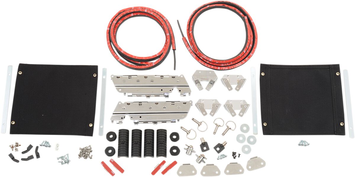 DRAG SPECIALTIES S77-0145KDSNU Kit di montaggio valigie laterali Harley Davidson FLHR 1690 ABS Road King 93>13
