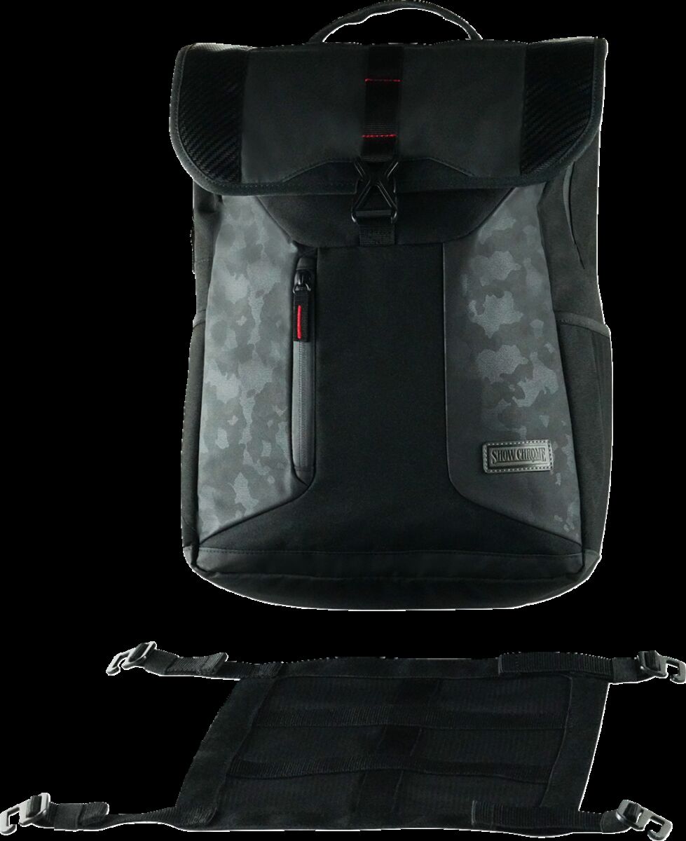 SHOW CHROME H40-406BK Borsa ZAINO Levitate MOTO SCOOTER