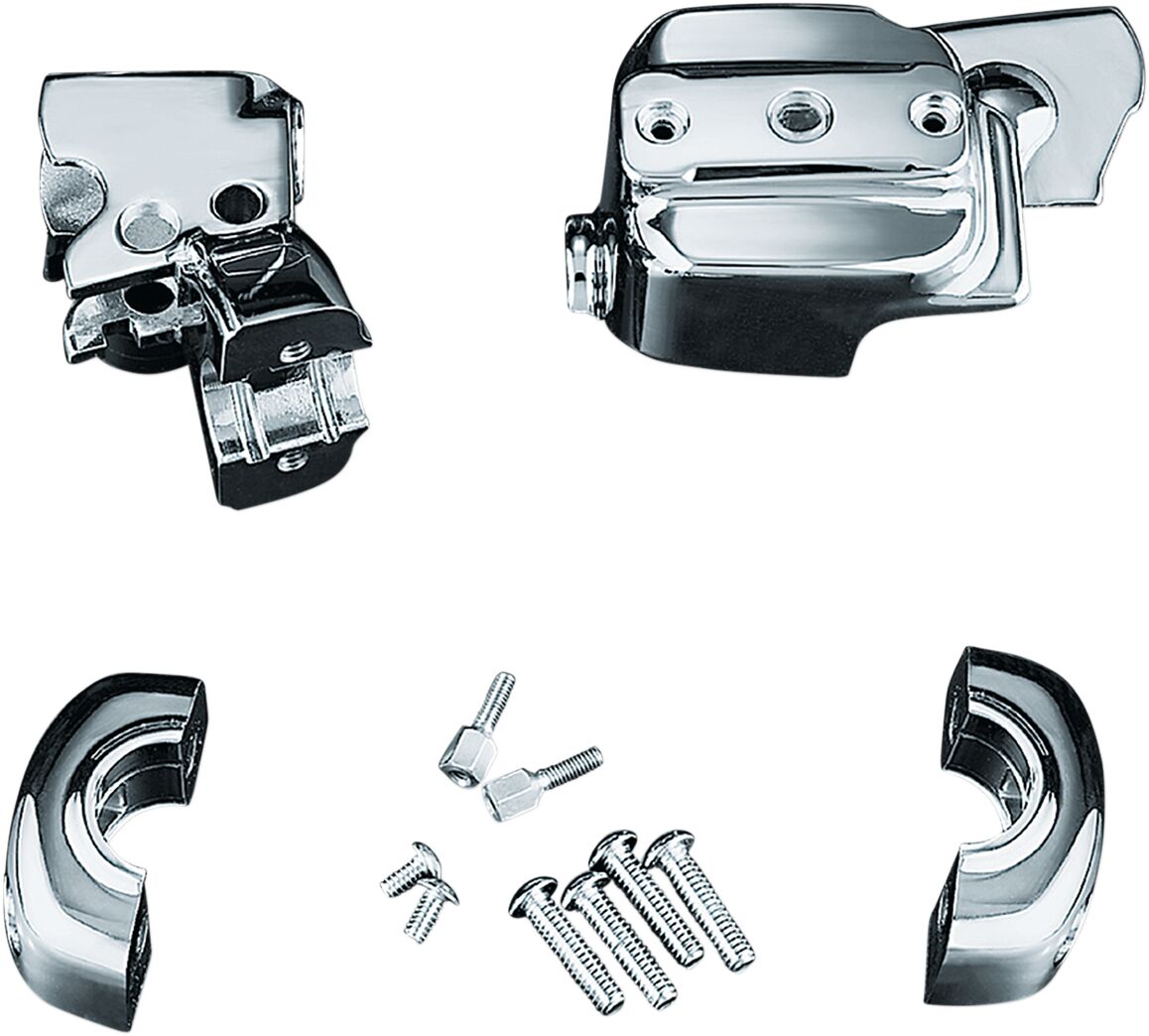 KURYAKYN KUR9126 Kit coperture comandi manubrio Harley Davidson FXDF 1690 Dyna Fat Bob 96>17