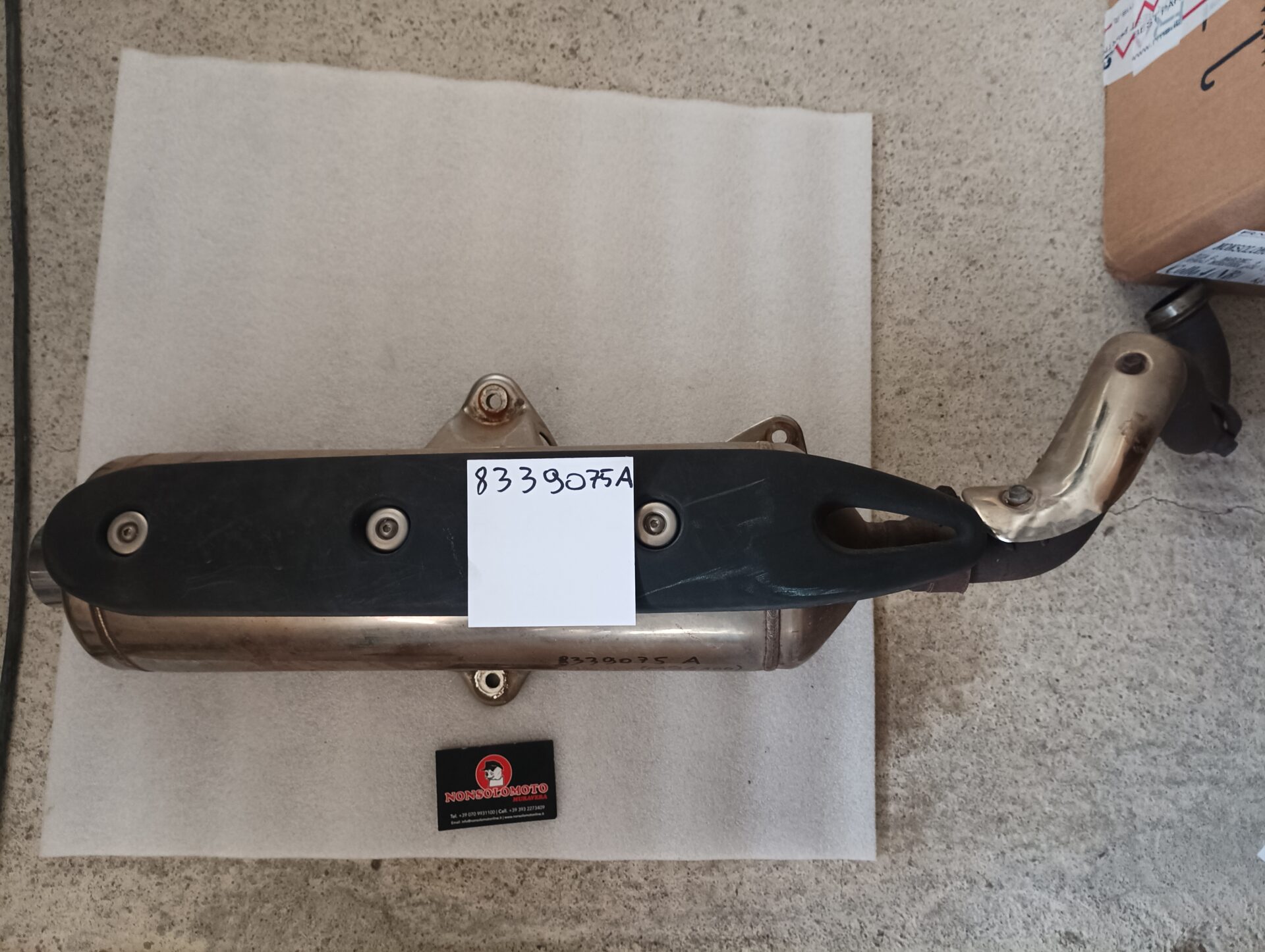 MARMITTA PIAGGIO BEVERLY 500 2004  ART 8339075A USATO !!