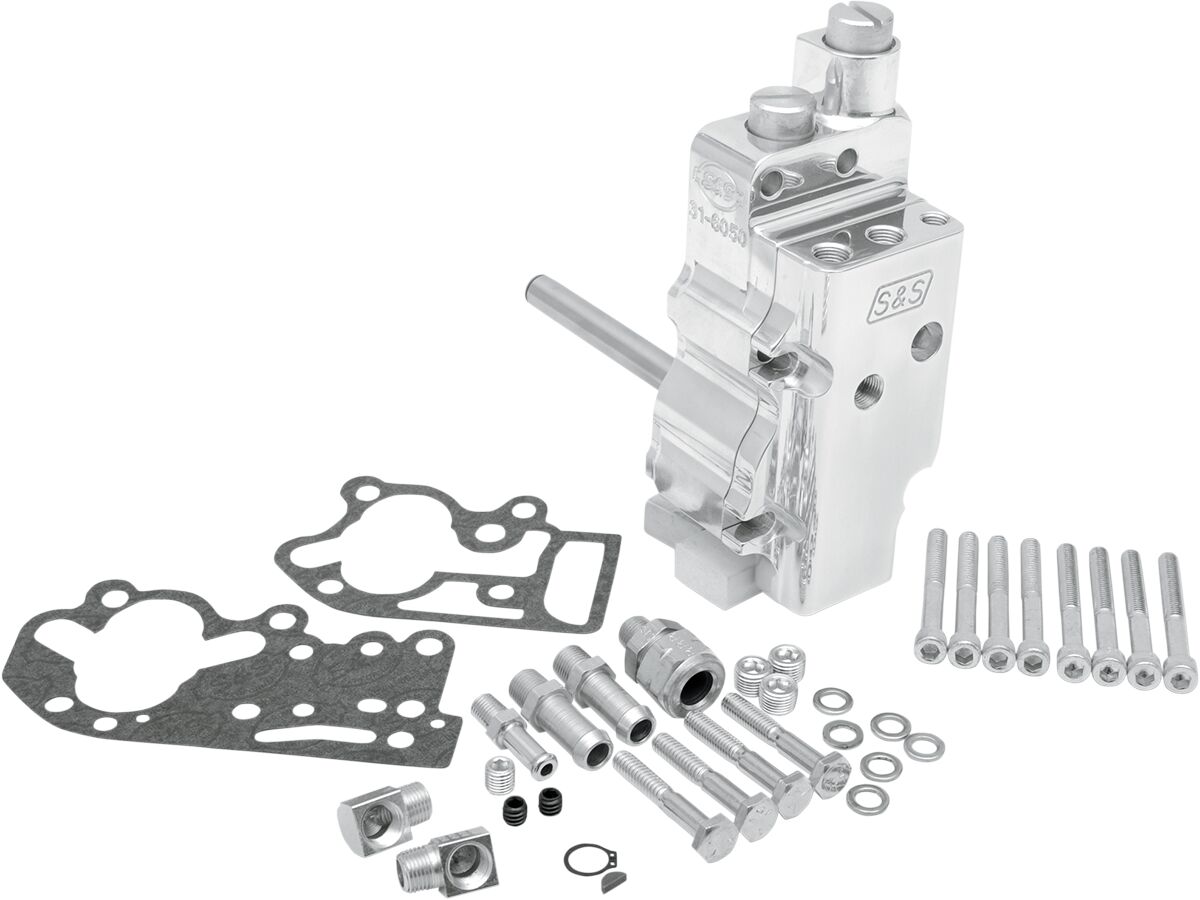 S&S CYCLE 31-6203 Kit pompa olio in alluminio billet Harley Davidson FLHTC 1340 Electra Glide Classic 70>91