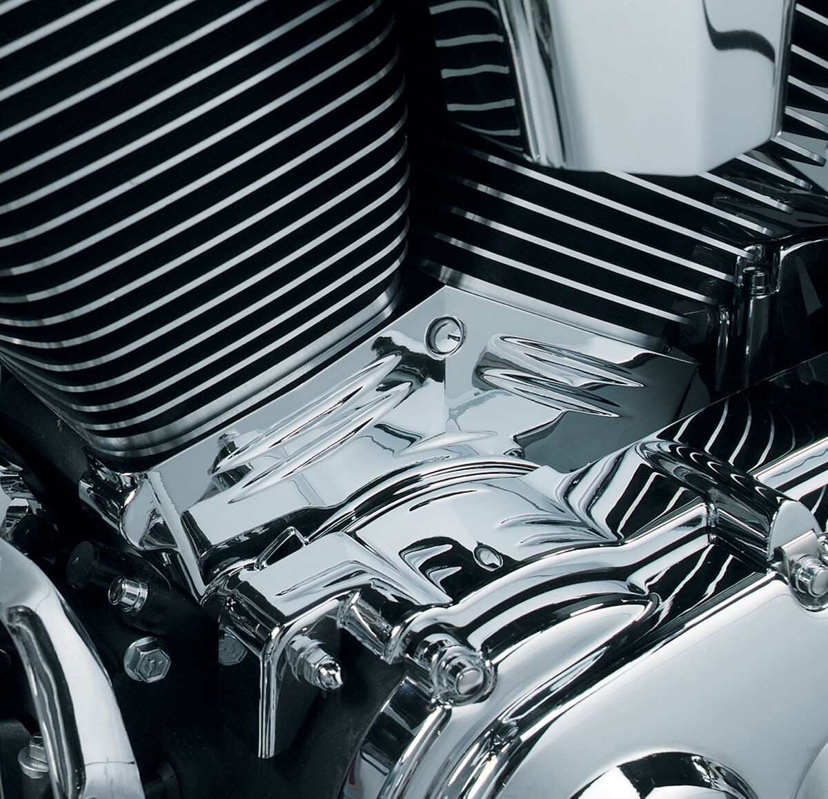 KURYAKYN KUR8143 Coperchio Foro Calibrazione Base Cilindro Harley Davidson FLHRI 1450 EFI Road King 99>06
