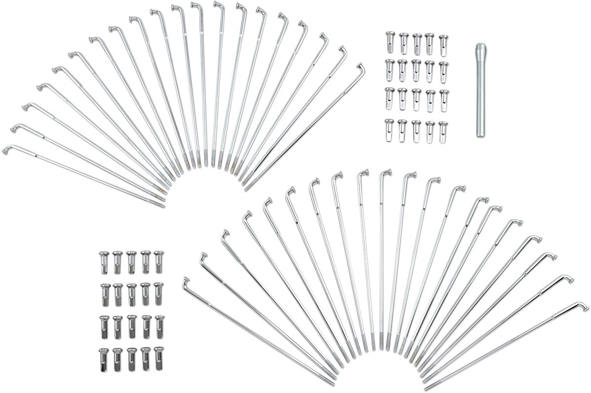 DRAG SPECIALTIES 16-0501-BC629 Set raggi cromati in acciaio inossidabile Harley Davidson FLD 1690 2012>16