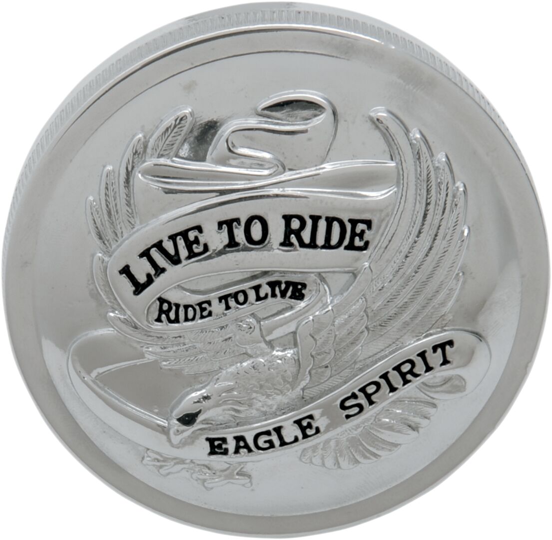 DRAG SPECIALTIES 72643 Tappo serbatoio benzina “Live To Ride” Harley Davidson	FLHTC 1340 1983>86