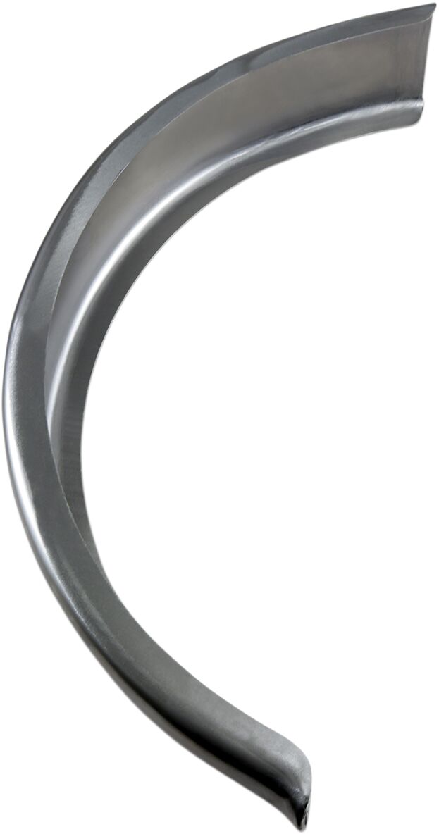 DRAG SPECIALTIES 090010 Parafango posteriore piatto da 6″ HARLEY DAVIDSON TRIUMPH HONDA SUZUKI KAWASAKI YAMAHA